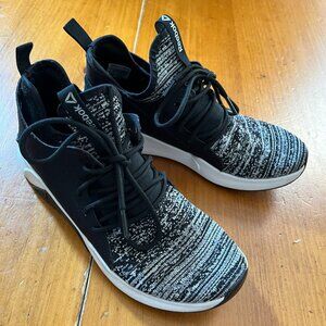 Reebok Women's Guresu 2.0 Black Running Shoes Size US 7 Black and White